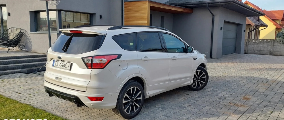 Ford Kuga cena 84900 przebieg: 119950, rok produkcji 2018 z Kielce małe 106